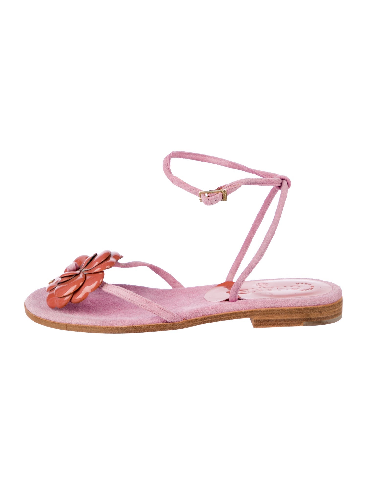 Chanel Vintage Interlocking CC Logo Gladiator Sandals